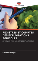 Registres Et Comptes Des Exploitations Agricoles