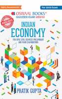 Oswaal Indian Economy for UPSC civil services preliminary and main examinations by Pratik Gupta