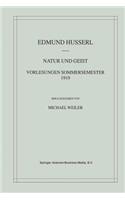 Natur Und Geist: Vorlesungen Sommersemester 1919