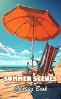 Summer Scenes Coloring Book