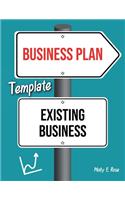Business Plan Template Existing Business