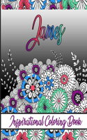 James Inspirational Coloring Book