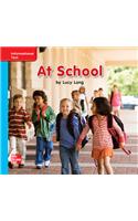 Reading Wonders Leveled Reader at School: On-Level Unit 1 Week 3 Grade K: (Elementary Core Reading)