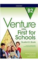 Venture into First for Schools: Student's Book Pack