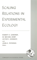 Scaling Relations in Experimental Ecology