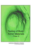 Testing of Body Armor Materials