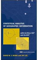 Statistical Analysis of Geographic Information with ArcView GIS and ArcGIS