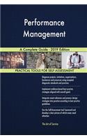 Performance Management A Complete Guide - 2019 Edition