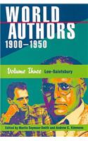 World Authors 1900-1950