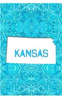 Kansas: 6x9 lined journal: The Great State of Kansas USA: The Sunflower State