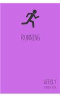 Running Weekly Planner Book