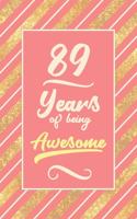 89th Birthday Journal