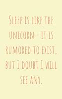 Sleep Is Like The