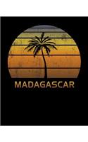 Madagascar: Africa Notebook Lined Wide Ruled Paper For Taking Notes. Stylish Journal Diary 7.5 x 9.25 Inch Soft Cover. For Home, Work Or School.