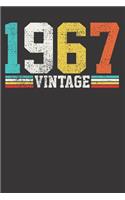 VINTAGE 1967 Notebook Journal
