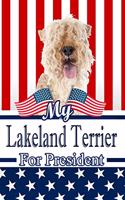 My Lakeland Terrier for President