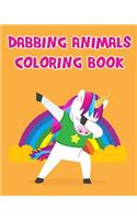 Dabbing Animals Coloring Book