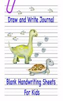 Draw and Write Journal: Blank Storybook Gift for Kids, Girls and Boys