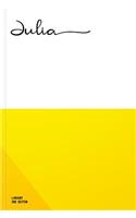 Julia - 200 Seiten - Liniert