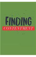 Finding Contentment