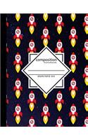 Composition Notebook Graph Paper 4x4