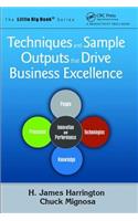 Techniques and Sample Outputs That Drive Business Excellence