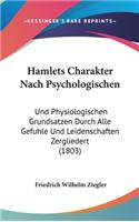 Hamlets Charakter Nach Psychologischen