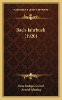 Bach-Jahrbuch (1920)