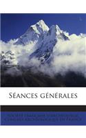 Séances générales