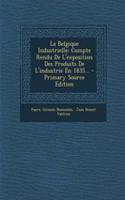 La Belgique Industrielle