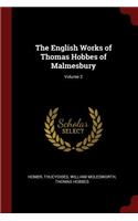 The English Works of Thomas Hobbes of Malmesbury; Volume 2