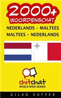 2000+ Nederlands - Maltees Maltees - Nederlands Woordenschat: (Dutch)