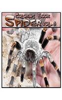 Spider Coloring Book: 6