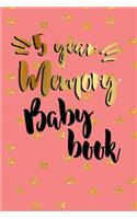 5 Year Memory Baby Book
