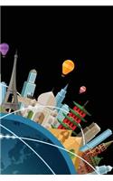 Around the World Travel Log: Scheduler Organizer Planner(16 Vacation 150 Travel)