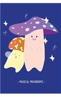 Magical Mushrooms Kids Gratitude and Affirmation Journal