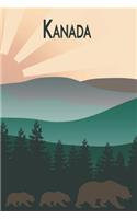 Kanada: Wandertagebuch für Kanada. Ein Logbuch mit wichtigen vorgefertigten Seiten und vielen freien Seiten für deine Reiseerinnerungen. Eignet sich als Ges