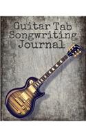 Guitar Tab Songwriting Journal