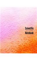 Scientific Notebook: : Research Notebook: Lab Notebook, 150 pages, 8 X 10, 5 x 5 Quad,