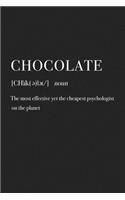 Chocolate the Most Effective Yet the Cheapest Psychologist on the Planet
