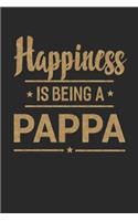 Happiness Is Being a Pappa: Grandpa Memory Journal Blank Lined Note Book Father's Day Men Gift 104 Pages