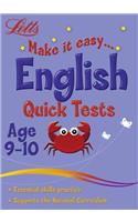 English Age 9-10
