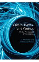 Crimes, Harms, and Wrongs