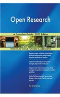 Open Research A Complete Guide - 2020 Edition