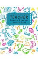 Teacher Lesson Planner Record Book