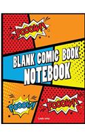 Blank Comic Book Notebook