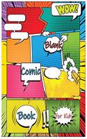 Blank Comic Book for Kids