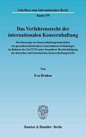 Das Verfahrensrecht Der Internationalen Konzernhaftung