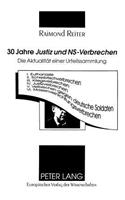 30 Jahre «Justiz Und Ns-Verbrechen»