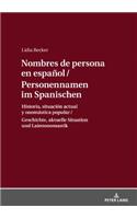 Personennamen im Spanischen / Nombres de persona en espanol